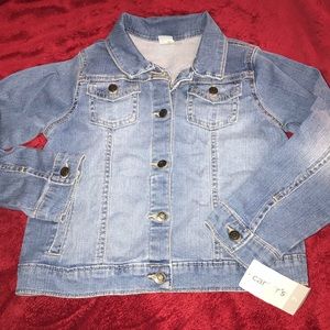 Brand new girl’s Carter’s denim jacket 7